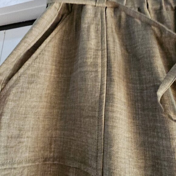 NWT Soho Apparel LTD. 100% Polyester Pant Women's Gray Pockets Size Medium - Picture 10 of 12